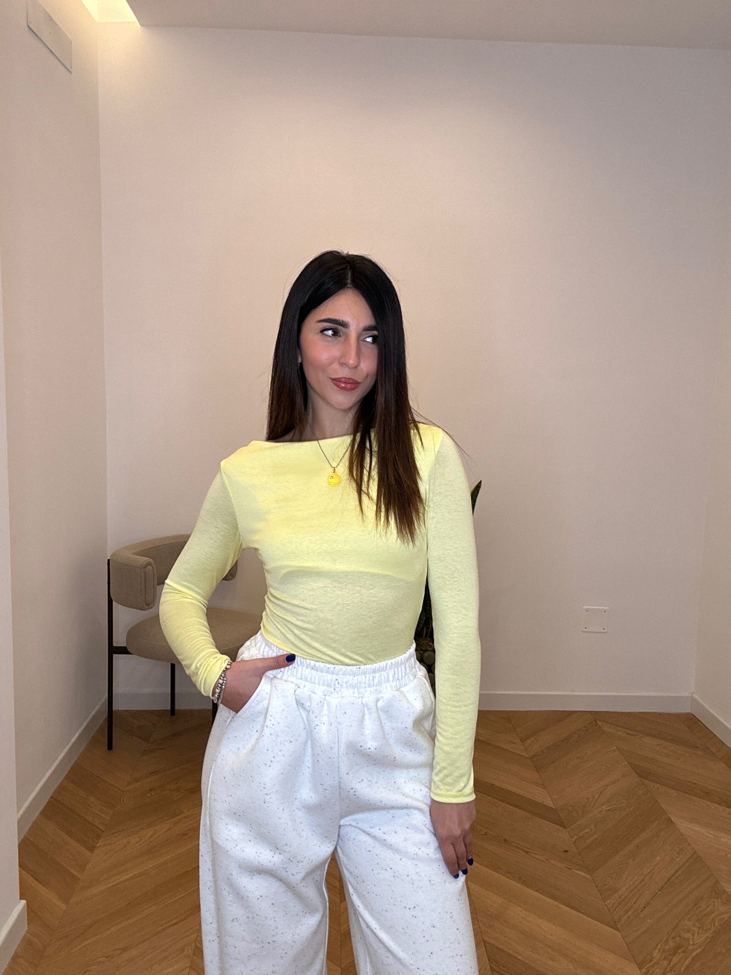 BODY SECOND SKIN GIALLO