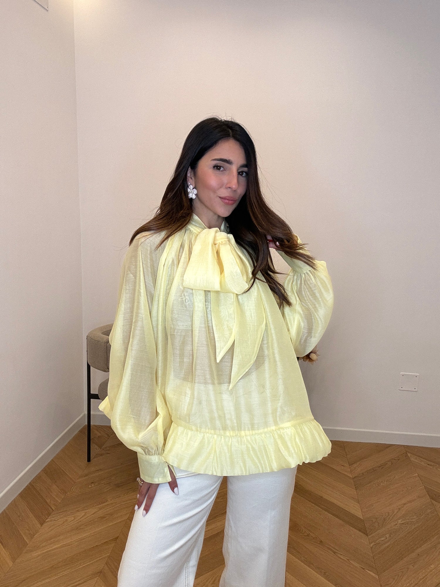 CAMICIA DORY GIALLA