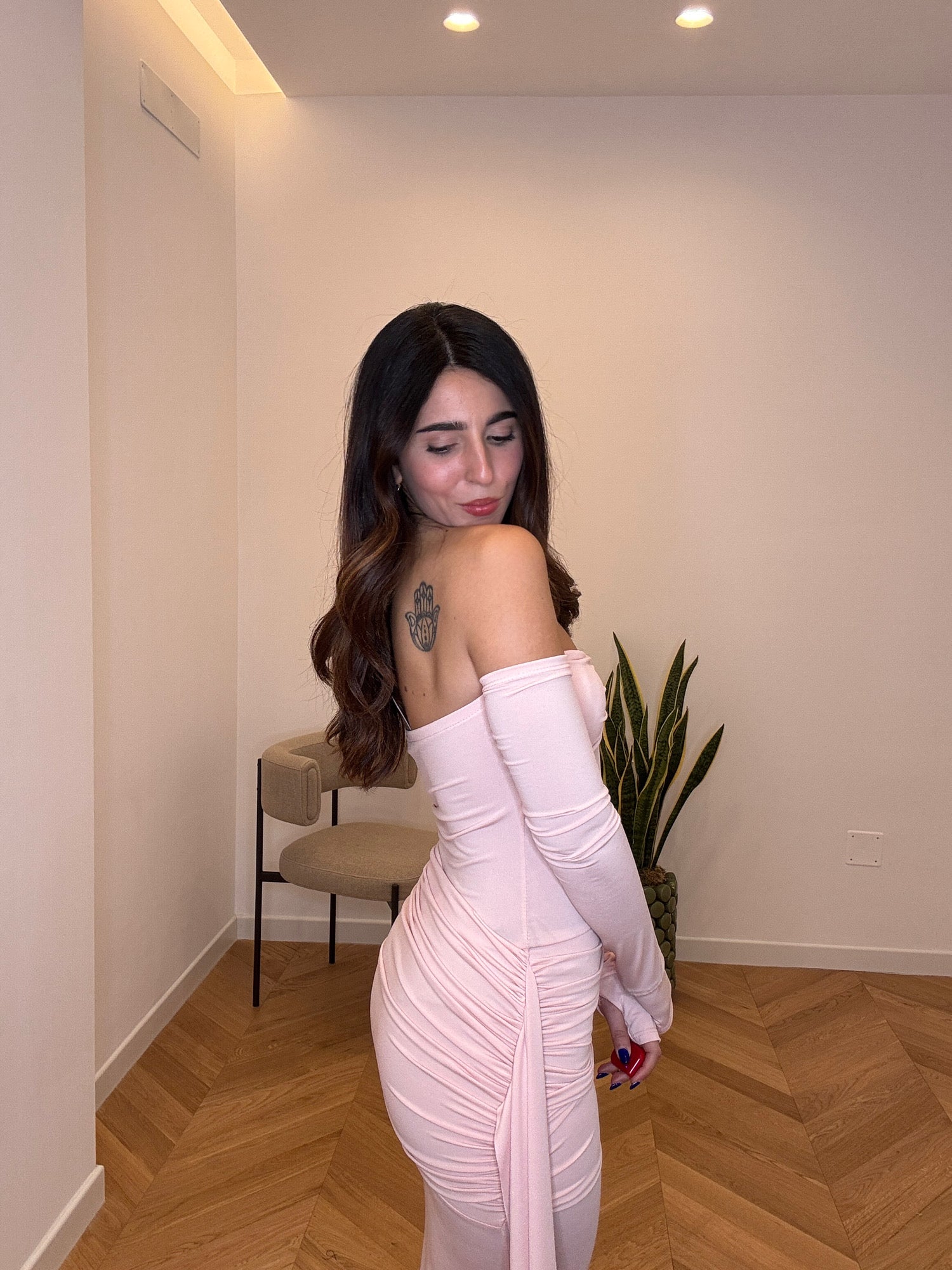 ABITO MONACO ROSA