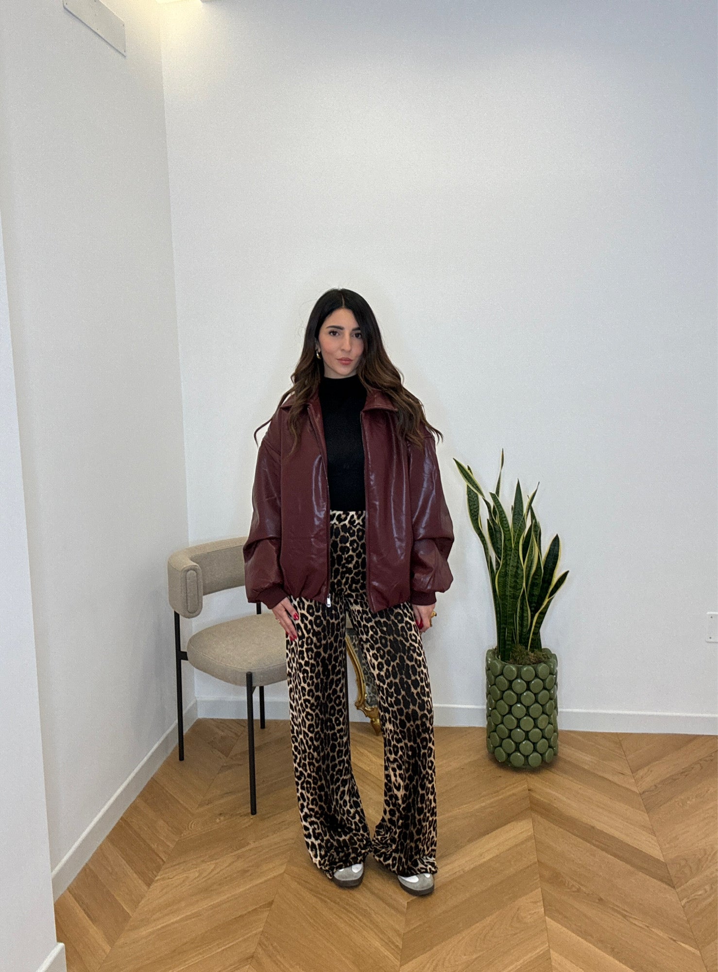 BOMBER BORDEAUX
