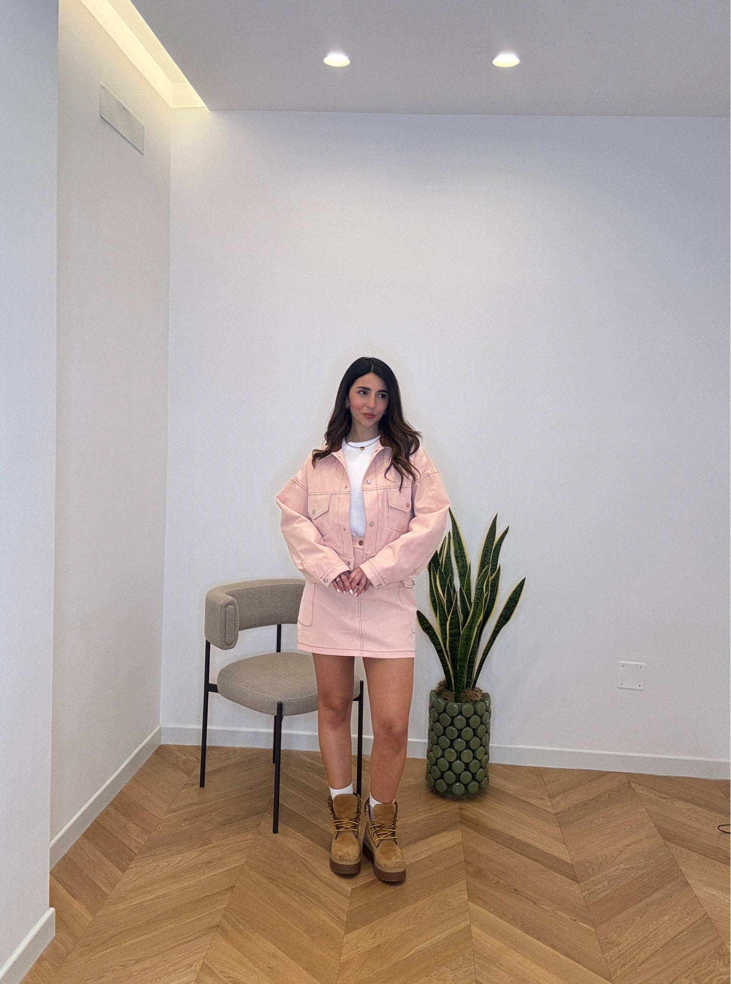COORDINATO DENIM PINK