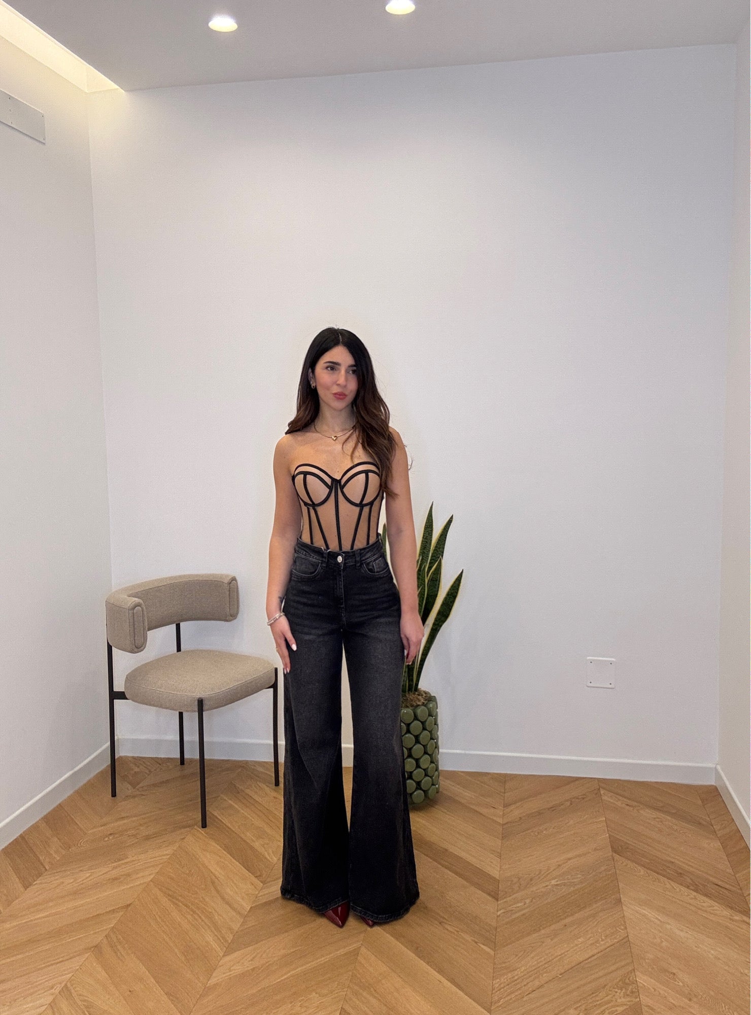 CORSETTO TULLE