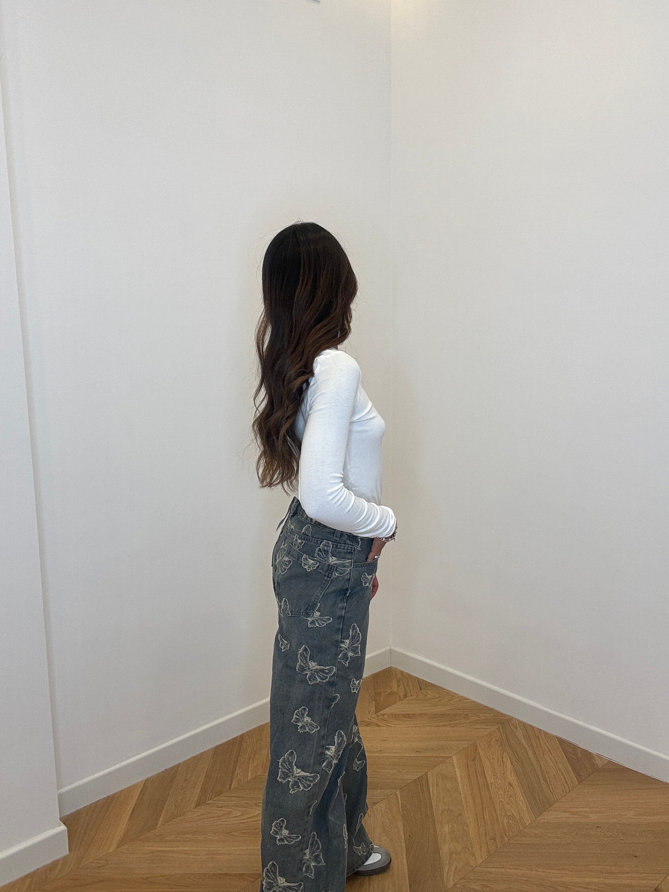 JEANS FARFALLE